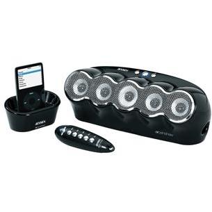 BANSHEE 5-SPEAKER UNIVERSAL IPOD DOCKING DIGITAL MUSIC SYSTEM WITH REMOTE
