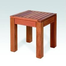 16 X 16 Inch Square Western Red Cedar Chair By Cedar Delite