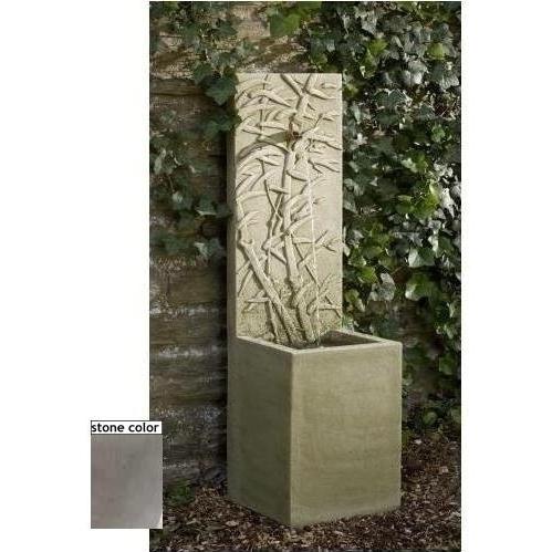 Campania Bamboo Fountain (2pc) - Greenstone Finish