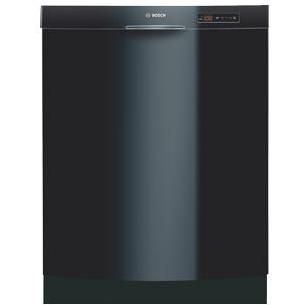 Bosch SHE58C06UC 24" Built-In Dishwasher with 5 Wash Cycles, 48 Decibel Silence Rating and 19-Hour Delay Start: Stainless Steel