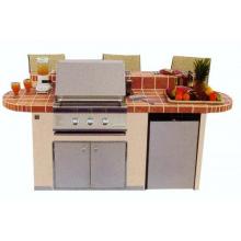 BBQ Guys Tropicana 60 Inch BBQ Grill Island