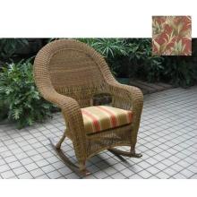 North Cape High Back Rocker/ Dining Chair Cushion ONLY (1)- Tiki Crimson