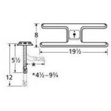 Stainless Steel H Single Burner 10201-72401
