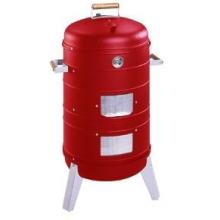 Meco Smokers - 5031 Charcoal Combo Water Smoker - Red