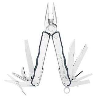 Leatherman Blast Multi-Tool, Standard Stainless Steel Finish, Leather Clam