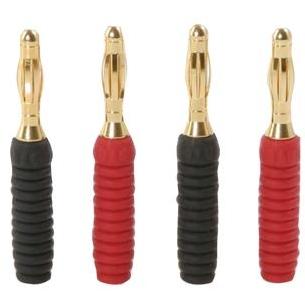 MONSTER TIPS BANANA EXTRA-THICK SPEAKER CABLE CONNECTORS (MODEL NO. MT M-H MKII; MINI TIPS)