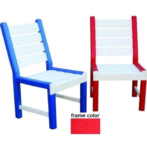 Eagle One Recycled Plastic Kids Chair - Red