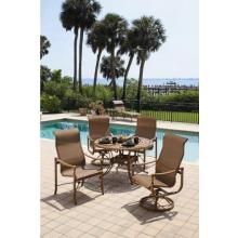 Suncoast Renaissance Aluminum Dining Set