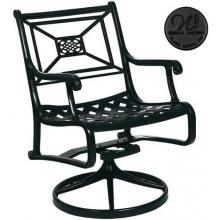 Windham Castings Key Largo Swivel Dining Chair Frame Only, Black