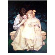Mother And Child Poster Print