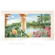 Tropical Pathways Poster Print