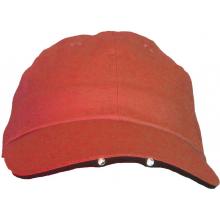 Lighted Unstructured Hat W/ 2 LED Lights Red