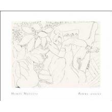 Femme Assise Poster Print