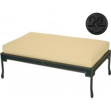 Windham Castings Catalina Deep Seating Double Ottoman Frame Only, Black