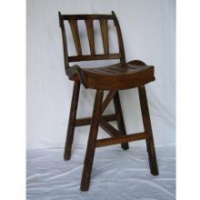 Groovy Stuff Teak Wood County Bar Seat / Stool