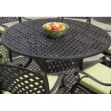 Alfresco Home Weave 60 Inch Round Table & Base - Antique Fern