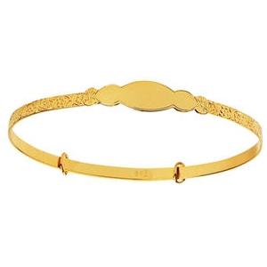 Elegant Baby Infant Gold Bangle Bracelet
