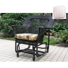 North Cape Pinehurst Resin Wicker Single Glider - White