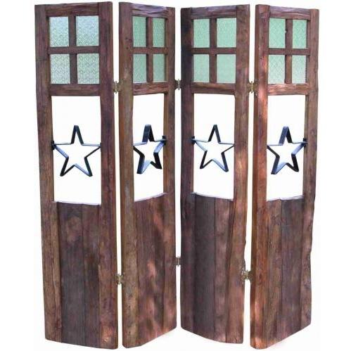 Groovy Stuff Teak Wood Lone Star Divider - TF-428