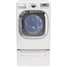 LG 4.5 Cuft Front Control Steam Washer - White