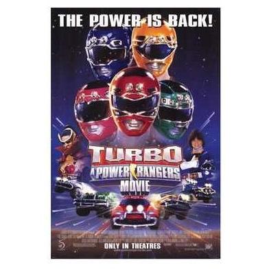Turbo: A Power Rangers Movie Poster Print