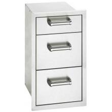 Fire Magic Echelon Flush-Mounted Stainless Triple Drawer