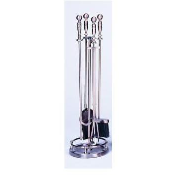 UniFlame 5 Pc Antique Copper Finish Cast Finish: Solid Brass Toolset