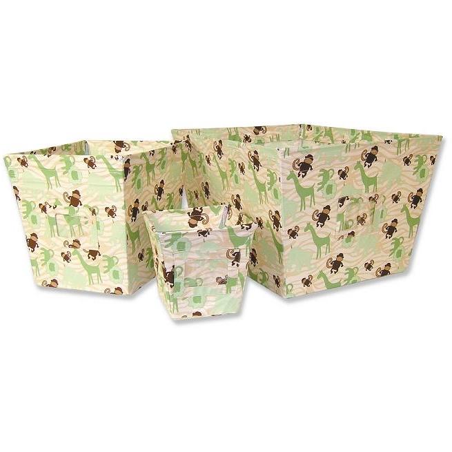 Jungle Jam 3-Piece Bin Set