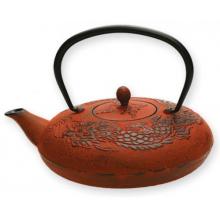 Old Dutch 48 Oz. Red Cast Iron Teapot