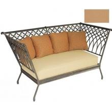 Windham Castings Provence Salon Day Bed Cushion , Canvas Wheat L