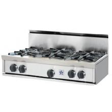 BlueStar RGTNB Series 36 Inch Natural Gas Rangetop Style Cooktop