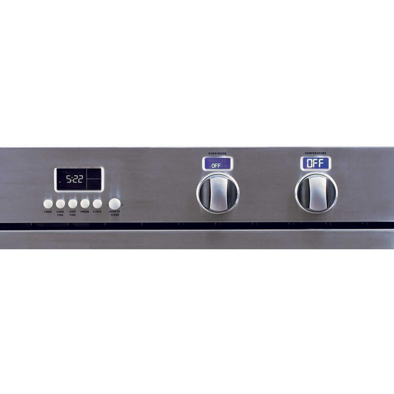 DCS Wall Oven 30 Inch Single Control Panel