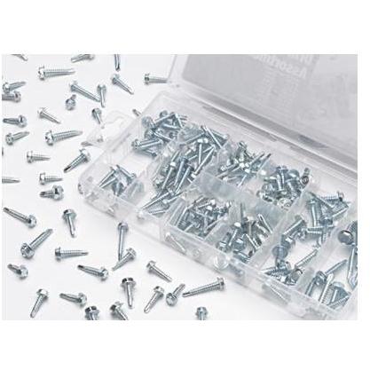 Performance Tool Wilmar 200 Pc Self Drilling Hex Washer Assortment