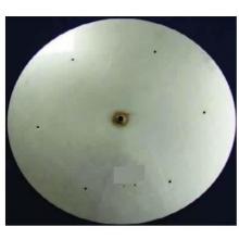 HPC 18 Inch Round Stainless Steel Flat Fire Pit Pan For Match Light Fire Pits