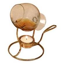 Old Dutch Brass Brandy Warmer