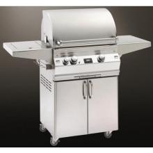 Fire Magic Gas Grills Aurora A430 With Single Side Burner On Cart Natural Gas