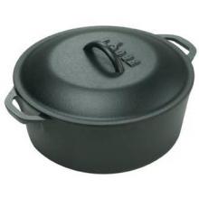 Lodge Seasoned Cast Iron Dutch Oven W/ Loop Handles - 5qt.