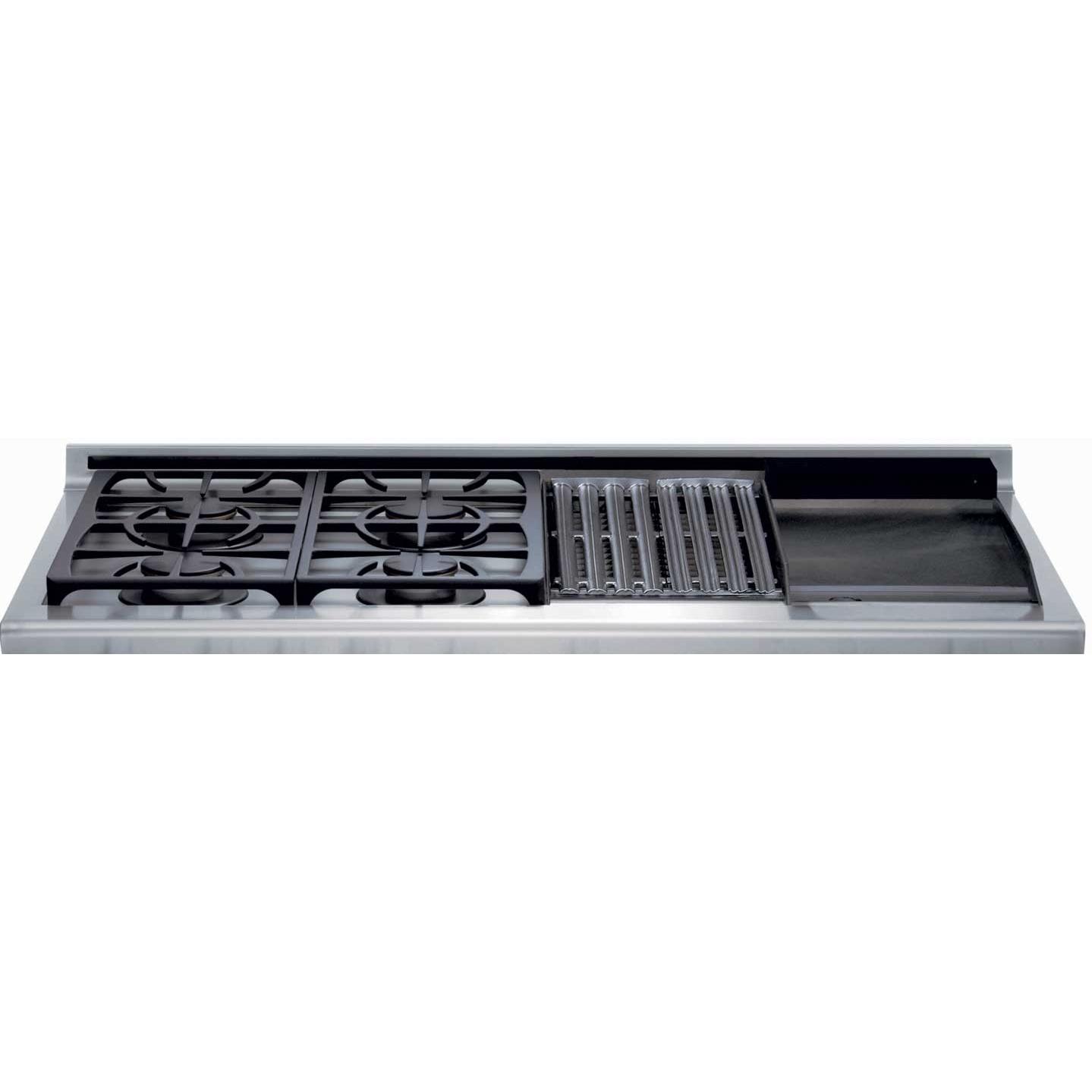 DCS Gas Range 48 Inch Burner View from top