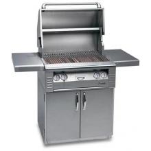 Alfresco Gas Grills Classic 30 Inch Builder Natural Gas Grill With No Rotisserie On Cart