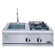 DCS Liberty Natural Gas Side Burner And Sink Unit - Built-In