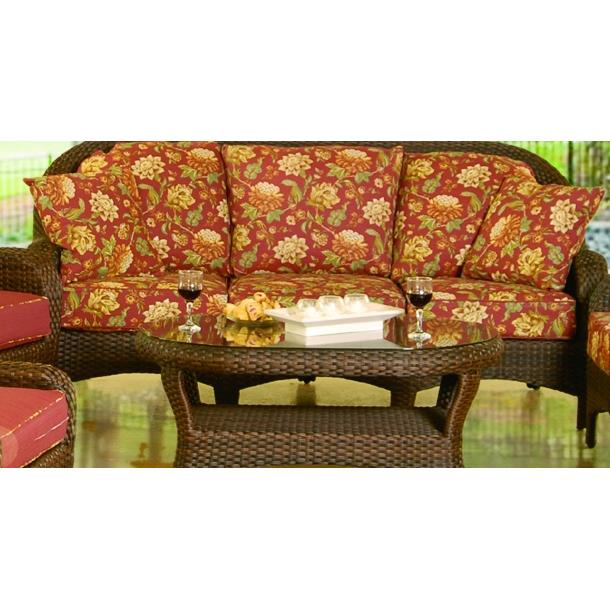 Shade Trends Veranda Woven Sofa With Antique Beige Fabric