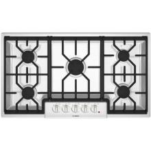 Bosch NGM Series Gas Cooktop, 36 Inch - White