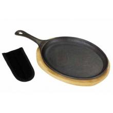 Bayou Classic Cast Iron Fajita Pan