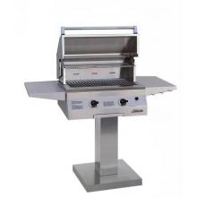 Solaire Gas Grills 27 Inch Deluxe Infrared Propane Gas Grill On Bolt Down Post