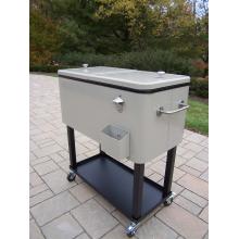 Oakland Living Steel Patio Cooler With Cart - 80 Quart