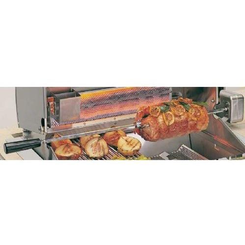 Heavy Duty Grill Rotisserie Kit For Fire Magic Aurora A530 & A430 Series Gas Grills