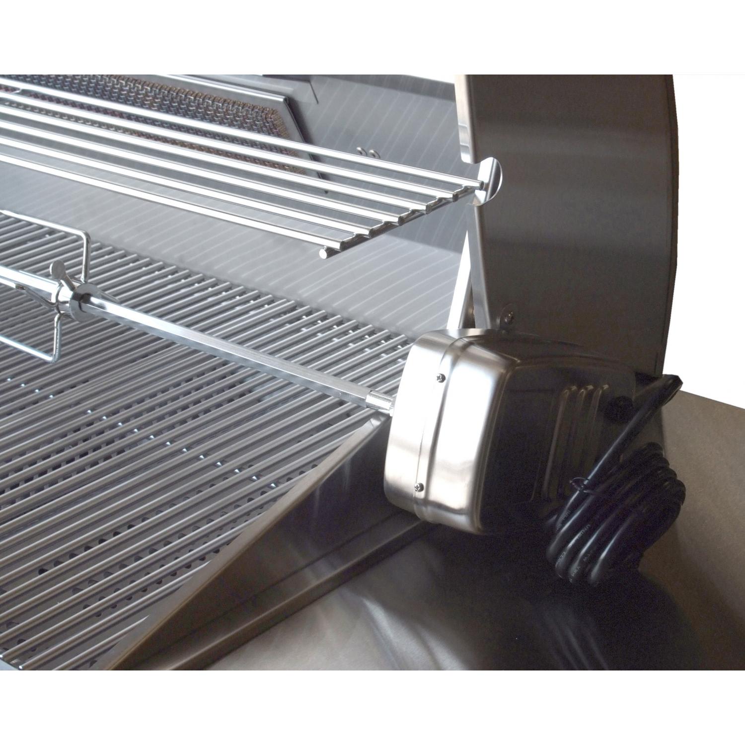 Rotisserie Motor and Warming Rack