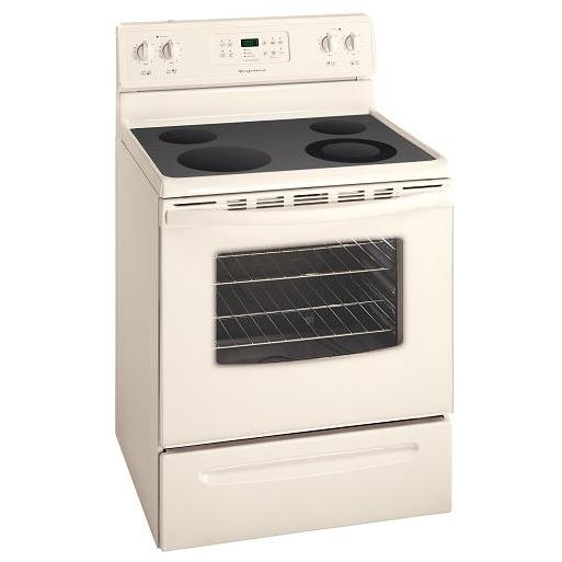 Frigidaire FEF366EQ 30" Freestanding Electric Range with 4 Radiant Elements & Advanced Bake Cooking System: Bisque