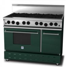 BlueStar Range RNB 48 Inch Propane Gas Range - Moss Green