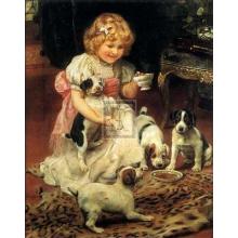 Tea-Time Poster Print